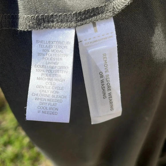 NWT green maxi dress versatile sleeveless soft flowy comfortable preppy dress xs - Picture 11 of 13